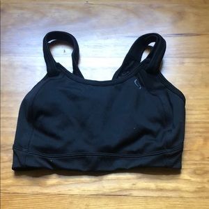 Moving comfort Fiona 32D black sports bra